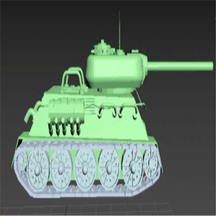 融水充气军用坦克模型